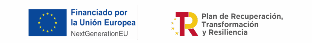 Logos de financiación de la Unión Europea - NextGenerationEU y Plan de Recuperación
